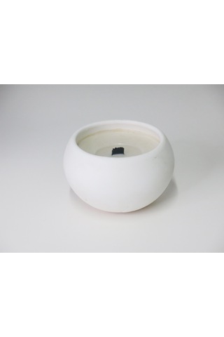 MİSSİ TAŞTAN SERAMİK BLACK VANİLYA KOKULU CRACKLING VEGAN MUM (ÇITIRTILI)