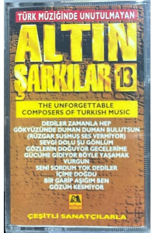 Kaset Altın Şarkılar 13 Kaset