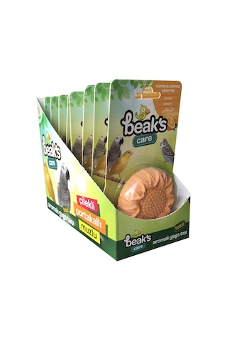 Beaks Portakal Aromalı Kuş Gaga Taşı