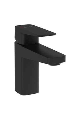Artema Root Square Kısa Lavabo Bataryası Mat Siyah A4273236
