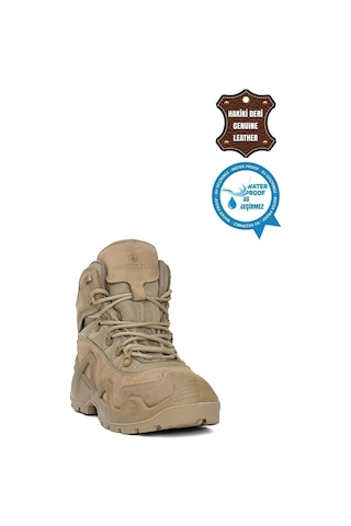 Hammer Jack Leopard Su Geçirmez Kum Erkek Bot 1000 23015-M Kum