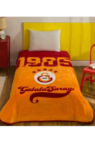 Taç Lisanslı Galatasaray Sampiyon 25 Tek Kişilik Battaniye 2026 Yeni Model Sarı Taç Lisanslı Galatasaray Sampiyon 25 Tek Kişilik Battaniye 2026 Yeni Model Sarı