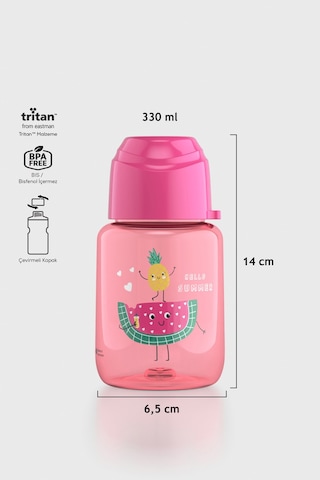 Renga Moi Baby Desenli 330 Ml Tritan Şişe 912061 Pembe Pembe