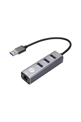 Vcom Dh312b Usb 3.0 To Usb3.0-3+rj45 Çoklayıcı
