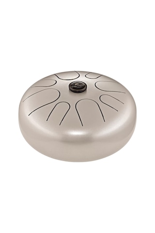 Meinl Sonic Energy Std4pg Steel G-minor 12'' Tongue Drum Pearl Grey