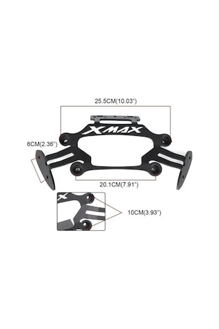 Xmax Katlanır Ayna Bağlantı Barı Seti Yan Ayna Aparatı 2018-2022