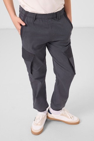 Tommy Life Gri Standart Fit Dokuma Hafif Esnek Chino Erkek Çocuk Pantolon - 11271 Gri