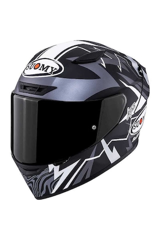 Suomy Motosiklet Kaskı - Track-1 Kask Sam Lowes Edıtıon 2025 Mat Siyah - M