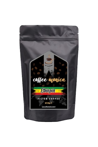 Coffeemonica Ethiopia Yirgacheffe Öğütülmüş Filtre Kahve 250 G Coffeemonica Ethiopia Yirgacheffe Öğütülmüş Filtre Kahve 250 G
