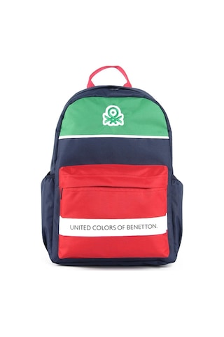 United Colors Of Benetton Bnt03860 Lacivert/kırmızı/yeşil Unisex Sırt Çantası Lacivert