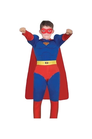 Kostümsarayı Superman Kostümü Kaslı