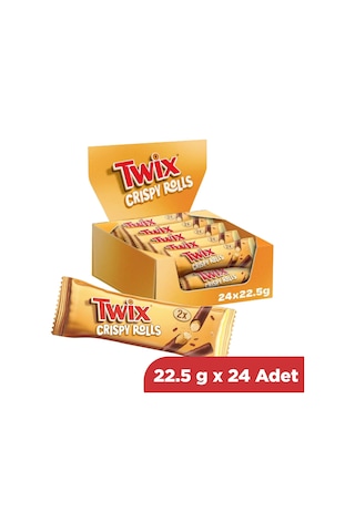 Twix Crispy Rolls 22.5 Gr X 24 Adet