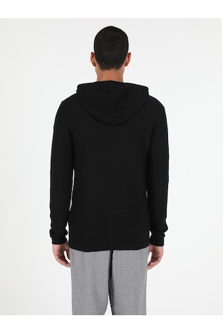 Colin's Slim Fit Erkek Siyah Hırka CL1050730_Q1.V1_BLK