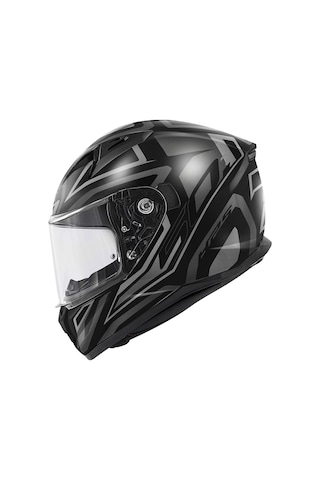 50.7 Proton Mat Tıtanıum-siyah Kask Tek Renk