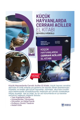 Küçük Hayvanlarda Cerrahi Aciller El Kitabı Qr Kodlu Videolu
