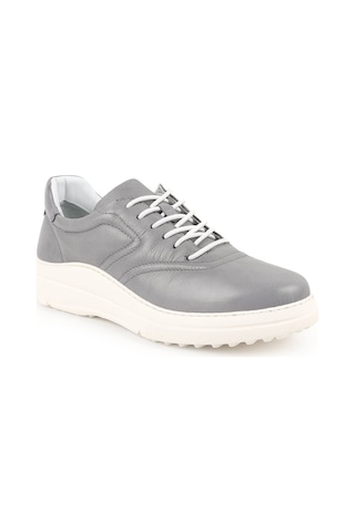 Libero Lz4506 Dikiş Detaylı Antik Görünümlü Kalın Hafif Eva Taban Kadın Sneaker Gri