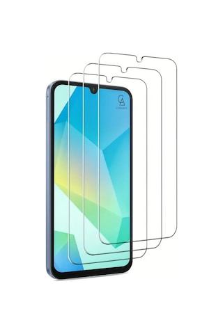 Samsung Galaxy S25 İle Uyumlu Ekran Koruyucu Şeffaf Temperli Kırılmaz Cam Ekran Koruyucu 3 Adet