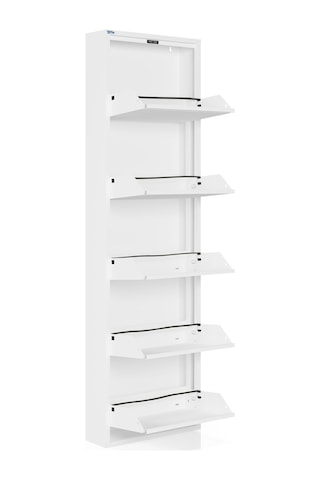 Ceha 5'li Metal Ayakkabılık - Kar Beyaz K.AYK-5 /AB9003