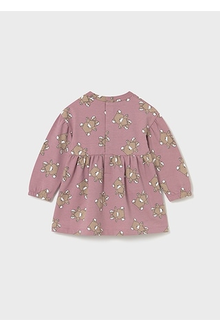 Mayoral Pembe Kız Bebek Desenli Elbise 2916 Pembe