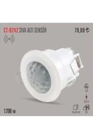 Cata Sıva Altı 360 Derece Sensör Ct-9242