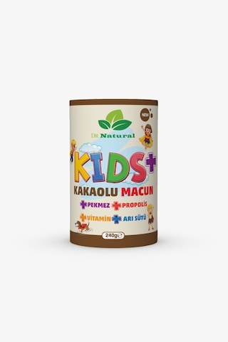Dr. Natural Kakao Arı Sütü Propolis Pekmez ve Vitamin Çocuk Macunu 240 G