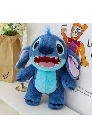 Disney Stitch Peluş Oyuncak Film Temalı Lilo & Stitch Koleksiyon 30 Cm Mavi