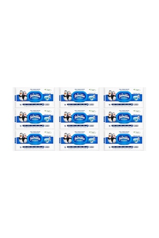 Familia Yüzey Temizlik Havlusu Maxi Hijyen 9 Lu Set 864 Yaprak Beyaz Dokulu