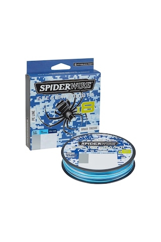 Spider Wire Stealth Smooth8 X8 Pe Braid 150m Blue Camo Örgü İp