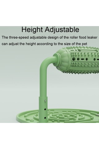 Cbtx Cw312 Pet Rulo Gıda Sızıntısı Köpek Puzzle Ayarlanabilir Besleyici Pembe