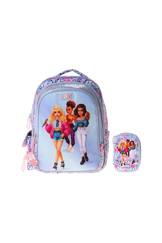 Wow Generation Music Kız Çocuk Lila İlkokul Okul Çantası Ve Kalemlik Seti - Setwg-w6044c Çok Renkli