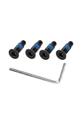 Nayomiglow Ön Baş Vida M365/9 Kauçuk Kırılma Önleyici Scooter Vidası Scooter Aksesuarları 10x8x2cm