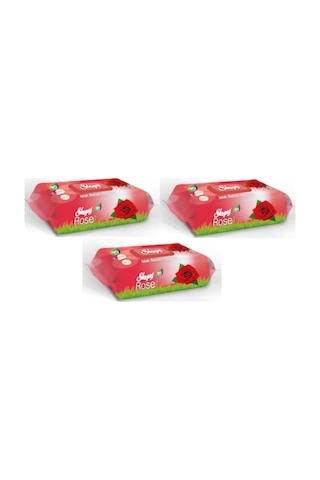 Sleepy Gül Kokulu Islak Bebek Havlusu 3 X 90'Lı
