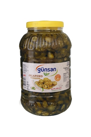 Günsan Jalapeno Turşusu 4200 G Günsan Jalapeno Turşusu 4200 G