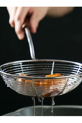 Hazdev Kazan Ve Fritöz İçin Metal Süzgeç Kepçe. 106116610