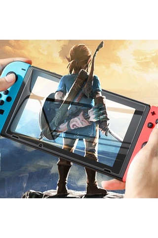 Nintendo Switch Ekran Koruyucu 9h Nano Temperli Cam