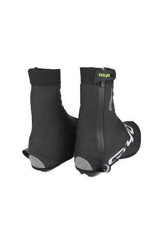 Su Geçirmez Bisiklet Ayakkabısı Bisiklet Yansıtıcı Ve Rüzgar Geçirmez Dağ Bisikleti Yolları Kış Yünü Yalıtımını Kapsar L Siyah