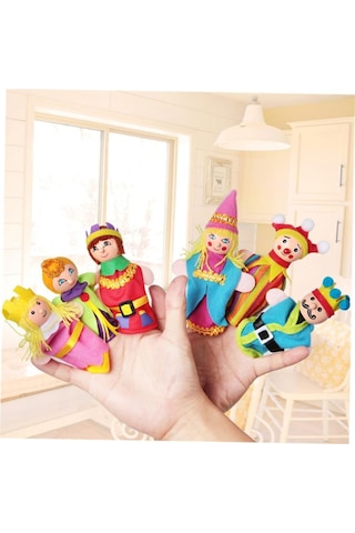 Ahşap Parmak Kuklası Model No 1