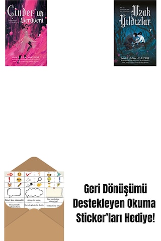 Cinder In Serüveni + Uzak Yıldızlar + Okuma Sticker'ları