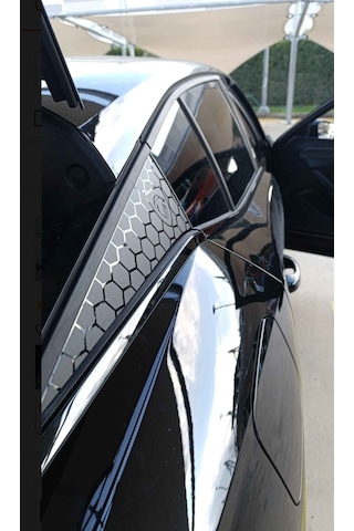 Peugeot 408 Uyumlu Kelebek Cam Sticker Set - Logolu