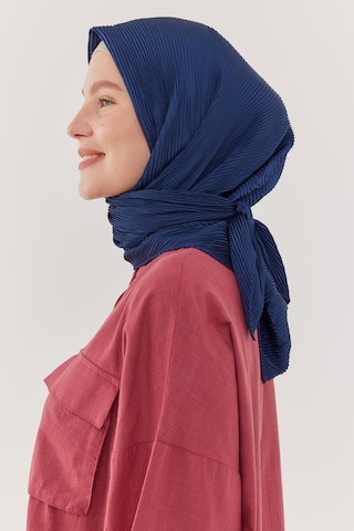 Mirsoy Scarf Piliseli Eşarp - Lacivert Lacivert
