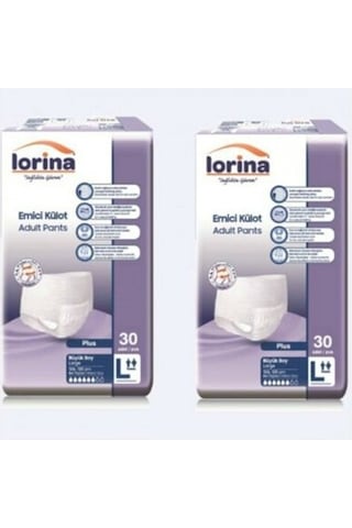 Lorina Emici Külot Hasta Bezi L 2 x 30'lu