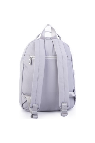 Nas Bag Extra Hafif Su Geçirmez Çok Gözlü Waterproof Unisex Sırt Çantası 30x40 Cm Gri