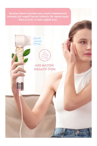 Sinbo Pro Airwrap Compact Uzun Multi-Styler 5in1 Saç Şekillendirme Seti