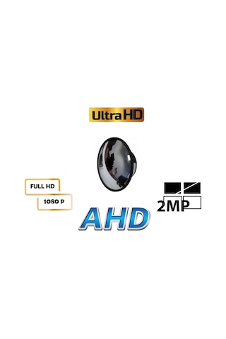 2 Mp 1080p Ayna Görünümlü Ultra HD AHD Kayıt Cihazı Kamerası