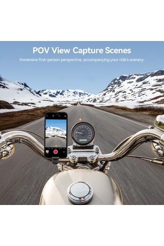 Symbee Telesın Bisiklet Fotoğrafçılığı Amortisörlü Telefon Tutucu Nilon Malzeme Manyetik Kılıf İphone 15 Pro Uyumlu 360 Dönebilen