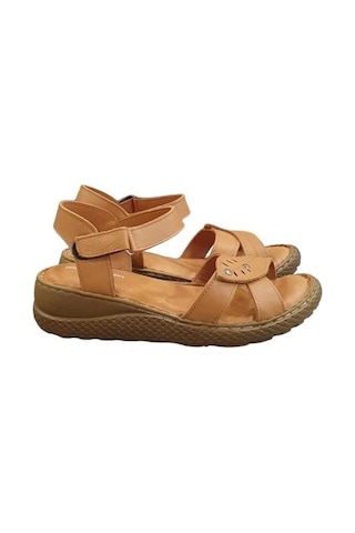 Pierre Cardin Deri Anatomik Bayan Sandalet Ayakkabı 001