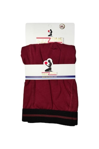 Erkek Büyük Beden Battal Boy Likralı Boxer Bordo Bordo