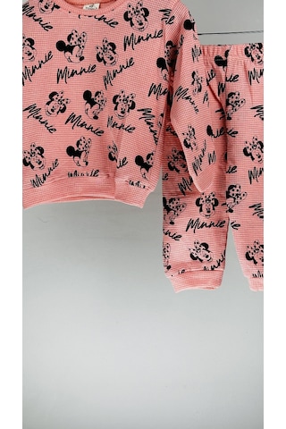 Kız Bebek 2 Li Günlük Pamuklu Takım Alt Üst Günlük Şık Set 6 24 A SOMON