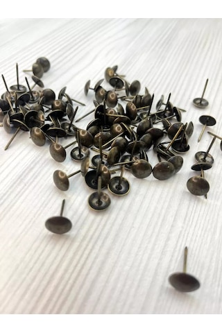 Keat Mobilya Çivileri 19x11, 100 Adet Bronz, Kırtasiye Çivileri 244364391 19