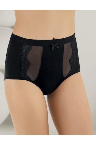 6 Lı Paket Şahinler Bayan Dantelli Likralı Bato Külot Slip B3085 001